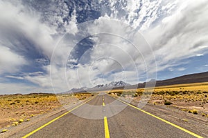 Route 23, a scenic road in the north ofÂ Chile